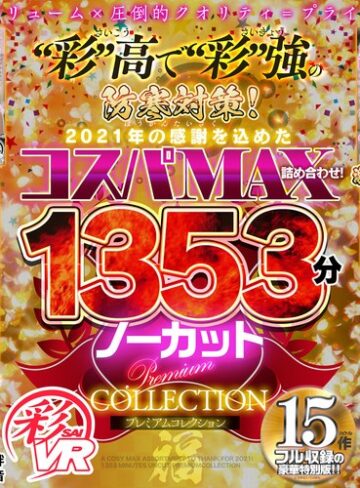 【VR福袋】’彩’高で’彩’強の防寒対策！2021年の感謝を込めたコスパMAX詰め合わせ！1353分ノーカットPREMIUM COLLECTION